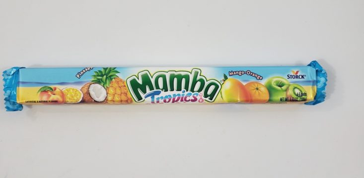 Monthly Box of Food and Snacks June 2019 - Mamba Tropics Candies 1