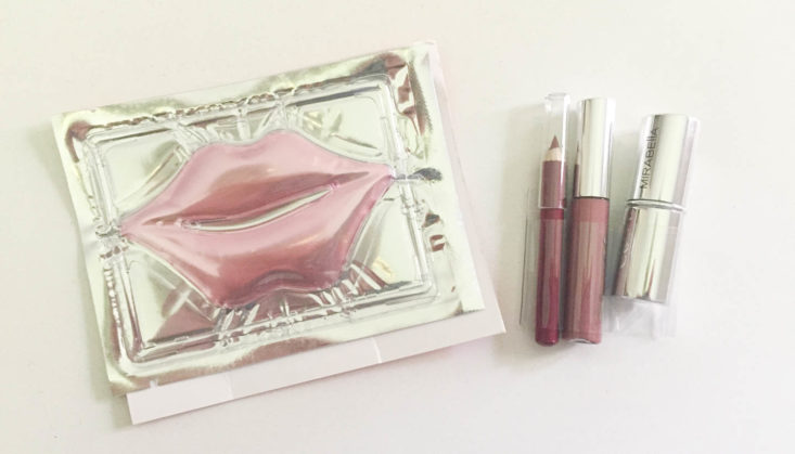My Fashion Crate Subscription Review May 2019 - Lip Service Gift set by Mirabella 3 Top