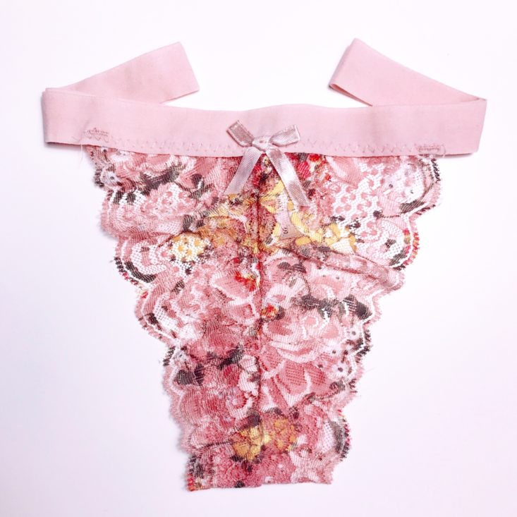Rose War Panty Power May 2019 - Floral Lace Thong_Whole