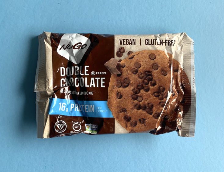 SnackSack Classic May 2019 - Nugo Double Chocolate Protein Cookie 1