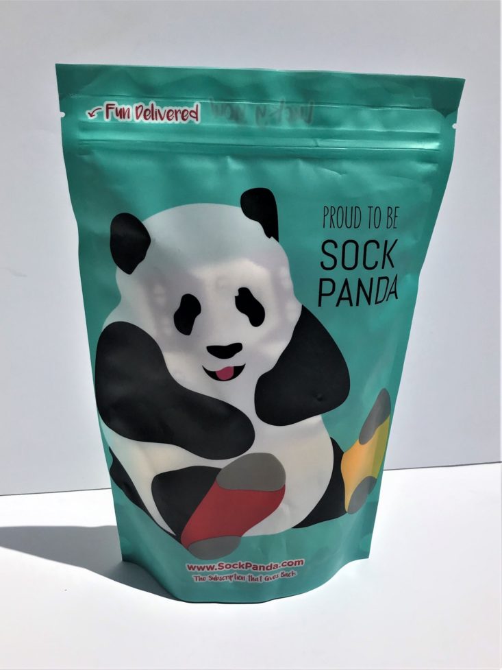 Sock Panda Women July 2019 - Unopened Envelope Front