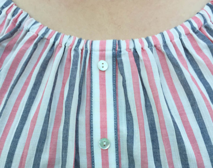 Stitch Fix Plus May 2019 - Jensony Button Detail Top By Ava James 2