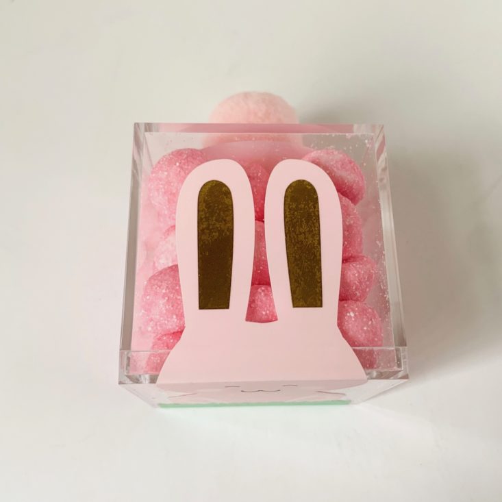Sugarfina June 2019 - Pink Bunny Tails, Small Candy Cube 1