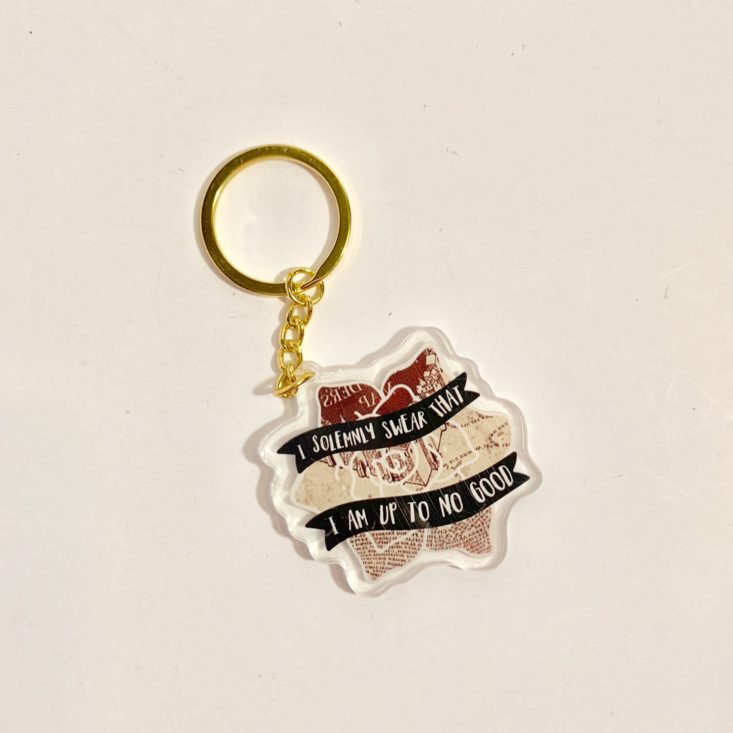 The Bookish Box “A World Between the Covers” May 2019 - Keychain 3