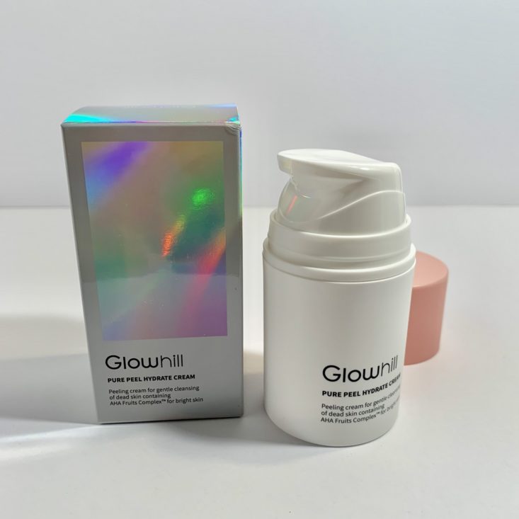 BomiBox May 2019 Review - Glowhill Pure Peel Hydrate Cream, 50ml 3 Front