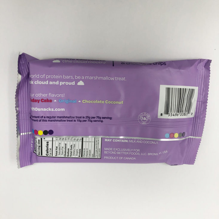BuffBoxx June 2019 - Cloud10 Marshmallow Crispy Treats in Chocolate Coconut and Double Chocolate 5