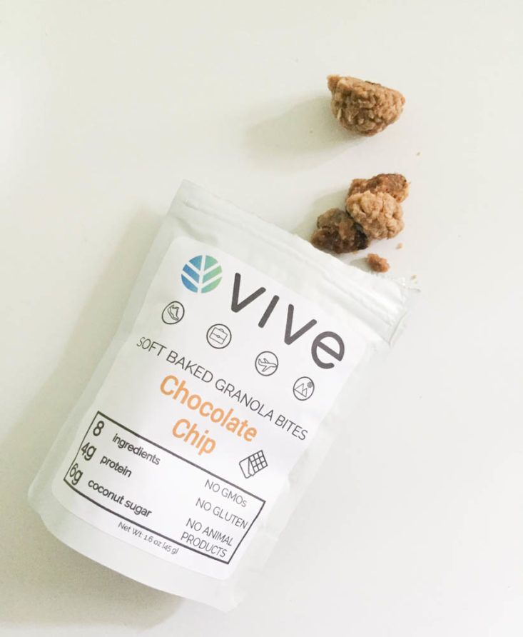 California Found June 2019 - Soft Baked Granola Bites (3 pouches) by Vive 8