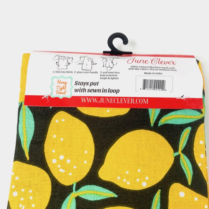 Fruit For Thought June 2019 towel 2