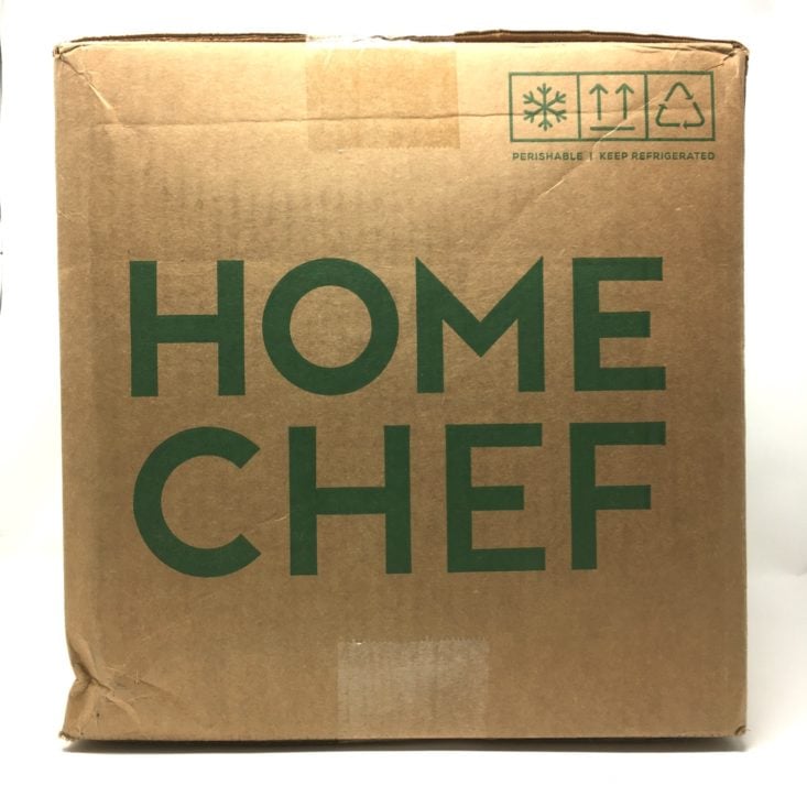 Home Chef June 2019 Review unopened box