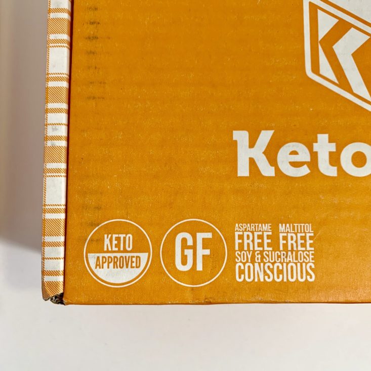 Keto Krate June 2019 - Notable Packaging