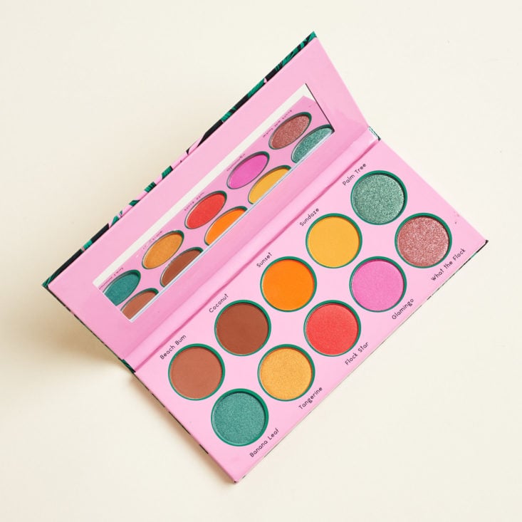 open palette showing all 10 shades