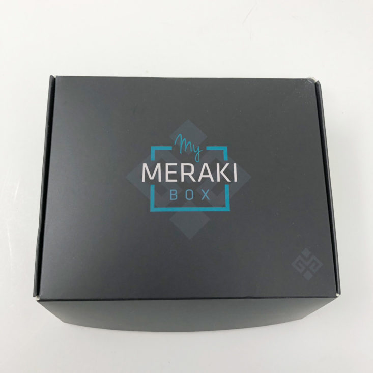 My Meraki Box Subscription Review June 2019 - Box Closed Top