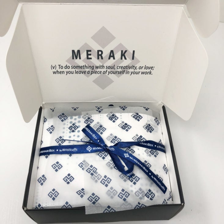 My Meraki Box Subscription Review June 2019 - Box Open 1 Top