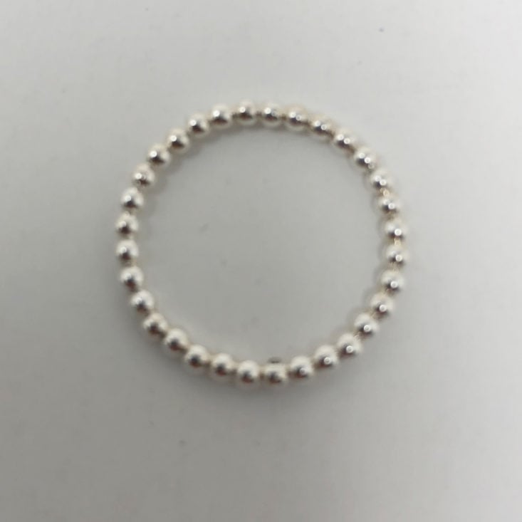 My Meraki Box Subscription Review June 2019 - STERLING SILVER STACKING RING 2 Top
