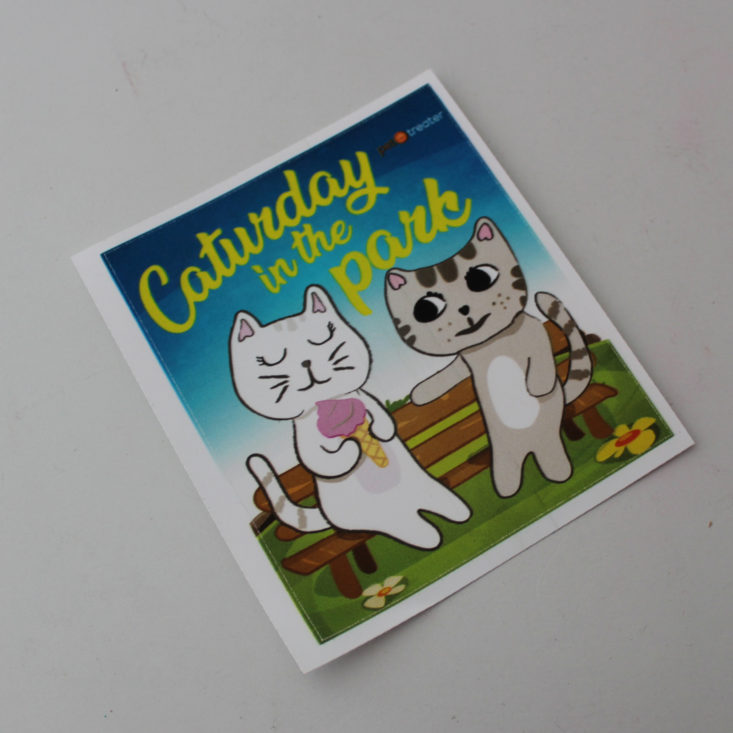 Pet Treater Cat July 2019 - Sticker
