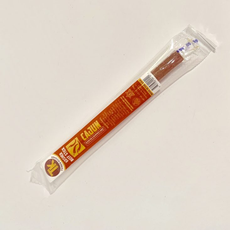 SnackSack Gluten Free May 2019 - Beef Stick Front Top