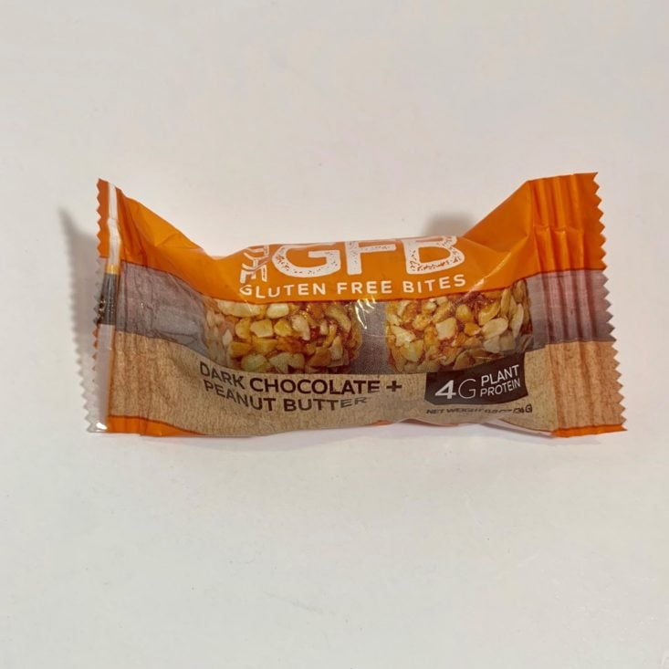 SnackSack Gluten Free May 2019 - GFB Bites Front TOp