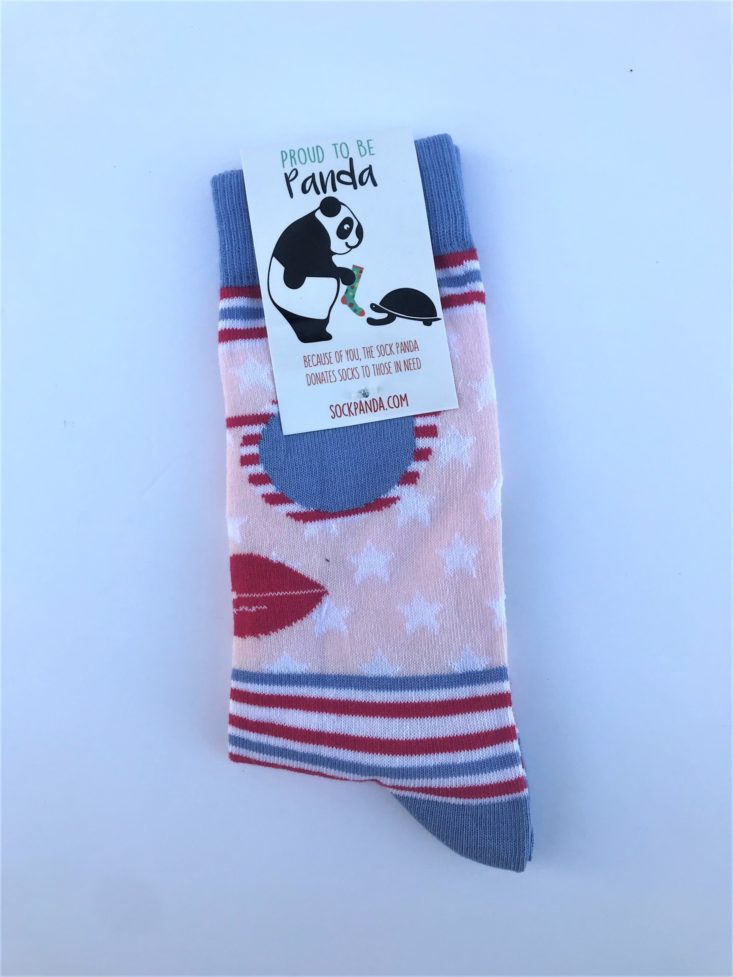 Sock Panda Women August 2019 - face front tag Top