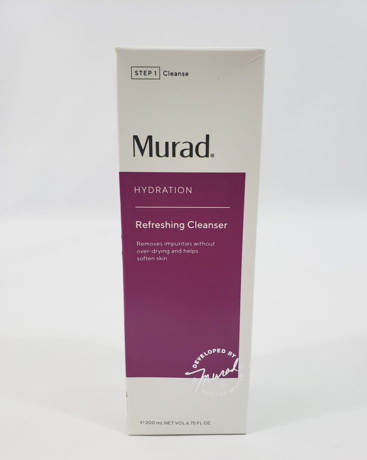 Spiritu Summer 2019 - Murad Refreshing Cleanser 1