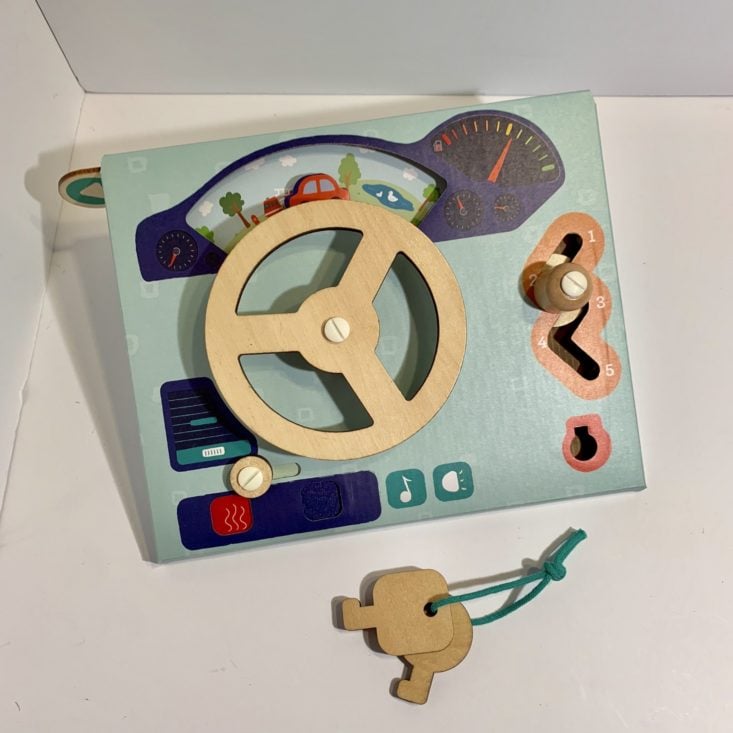 Tadpole Crate “Ride With Me” May 2019 Review - Steering Wheel Materials