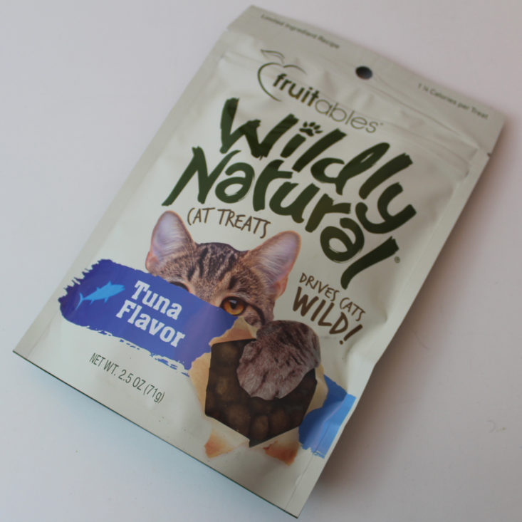 Vet Pet Box Cat July 2019 - Fruitables Wildly Natural Tuna Flavor Top