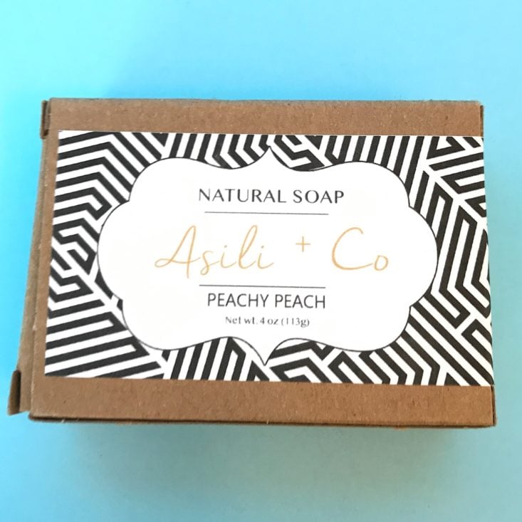 ZaaBox Women of Color Subscription Review June 2019 - soap in box Top