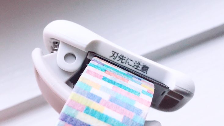 ZenPop Stationery May 2019 - Washi Tape Cutter Closeup Top