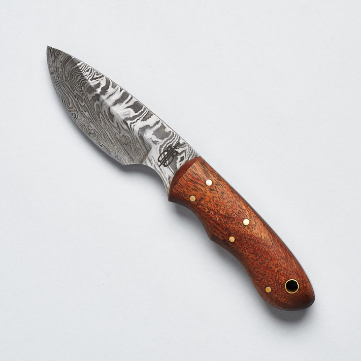 walnut handled knife