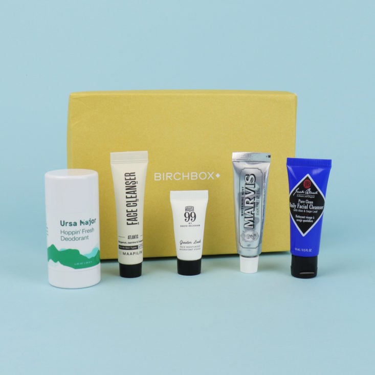 Birchbox Grooming Box with Skincare Samples