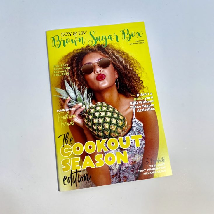 Brown Sugar Box June 2019 - Magazine Cover