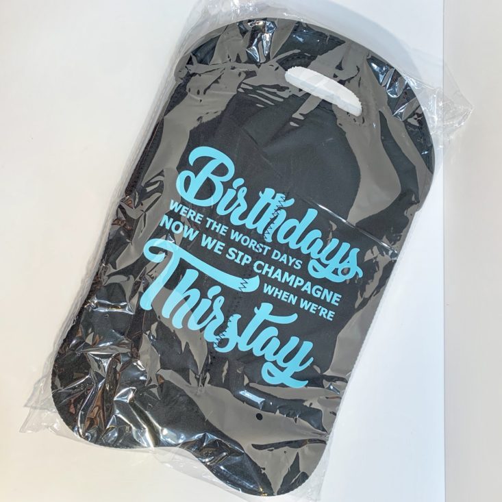 Brown Sugar Box June 2019 - “Sip Champagne When Thirstay” Double Wine Tote 1