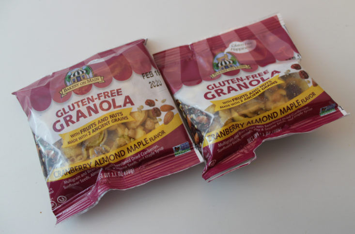 Bulu Box Weight Loss Subscription Box August 2019 - Gluten Free Granola Top