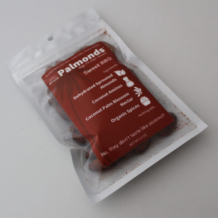Fit Snack August 2019 - Palmonds Sweet BBQ Unopened