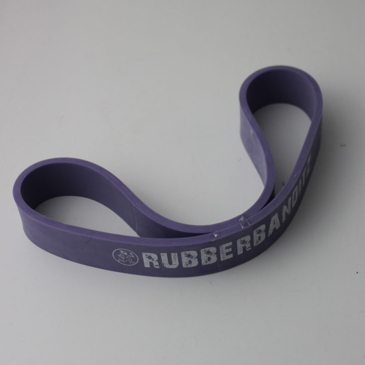 Gainz Box August 2019 - Rubberbanditz Band Purple Top