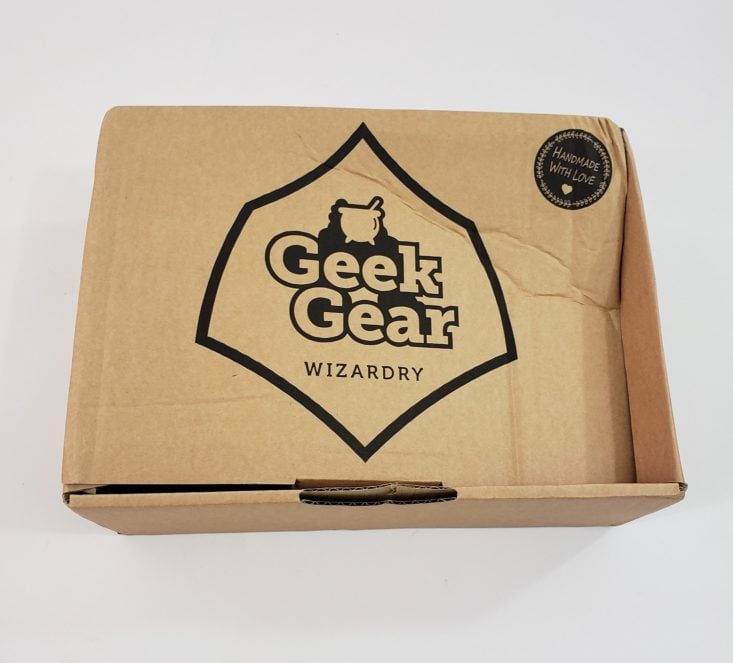 GeekGear Wizardy July 2019 - Closed Box Top