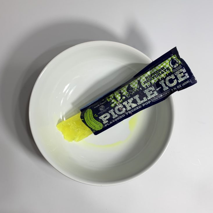 Keto Krate Subscription Box July 2019 - Pickle Ice Plated Top
