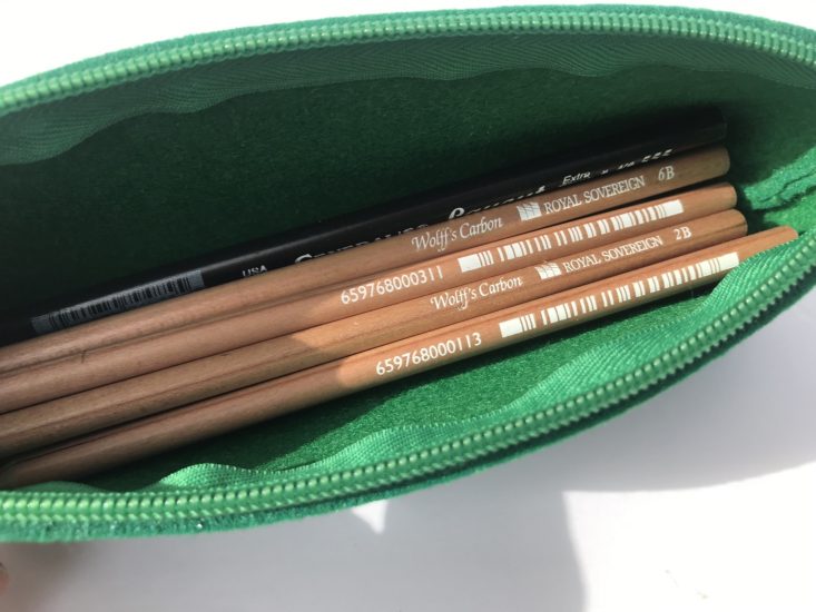 Paletteful Packs August 2019 - Paletteful Packs Pencil Case Full