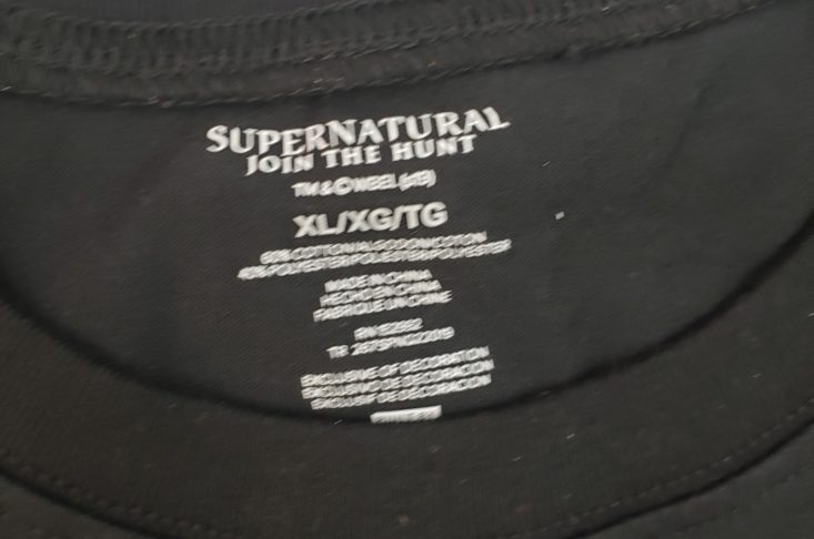 Supernatural Box Summer 2019 - Graphic T-Shirt Close View 2