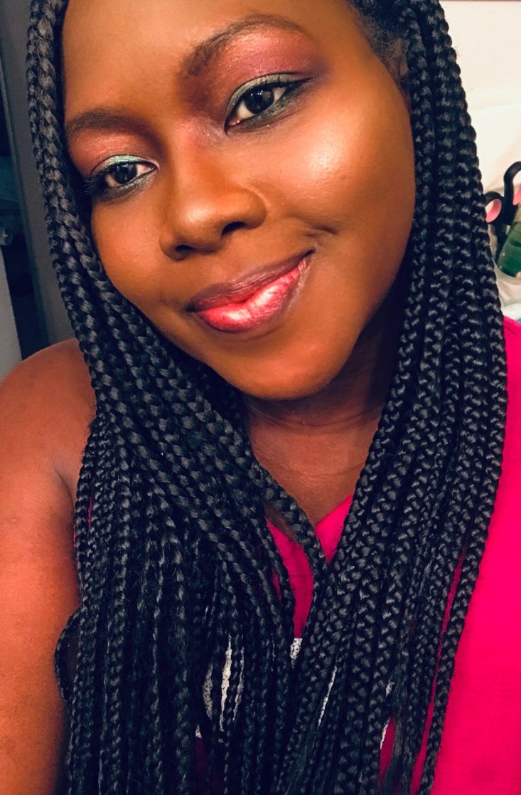 BoxyCharm September 2019 - Wearing Lipstick With A Lip Liner Completed Look