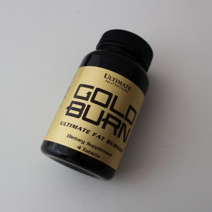 Bulu Box Weight Loss September 2019 - Ultimate Nutrition Gold Burn Top