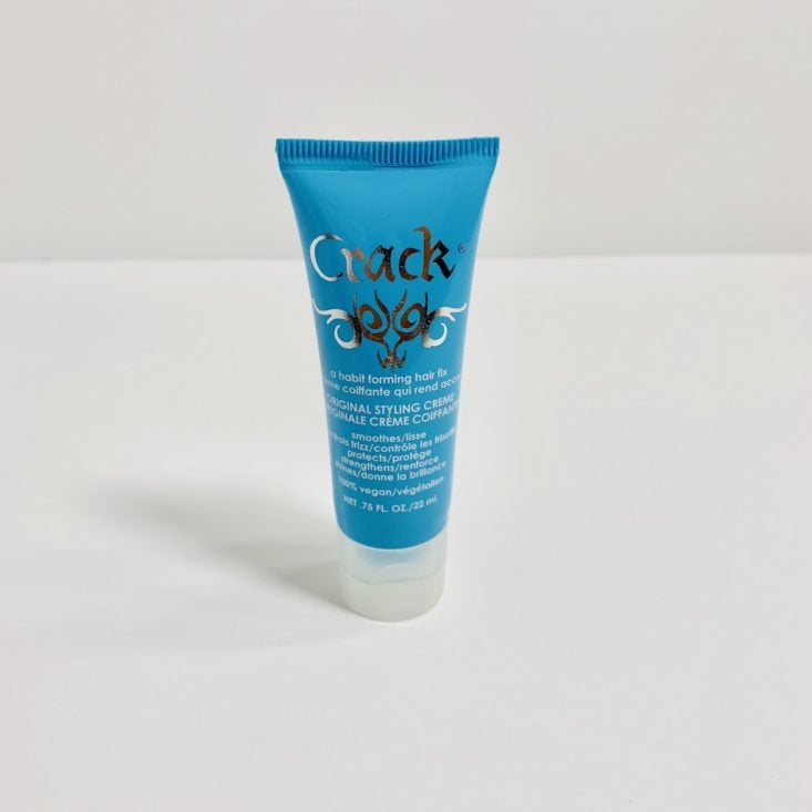 Cocotique Beauty Box August 2019 - Crack Hair Fix Styling Cream Front