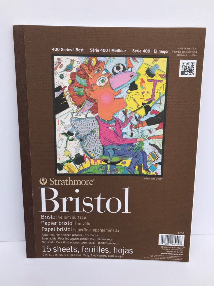 Paletteful Packs September 2019 - Strathmore 400 Series Bristol Paper Pad Top