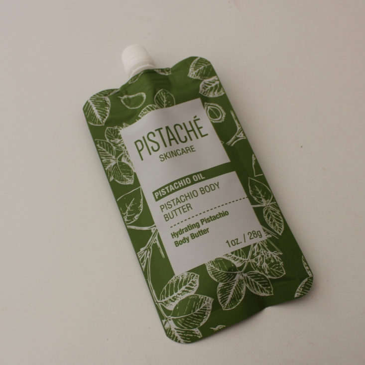 Vegan Cuts Beauty September 2019 - Pistache Skincare Pistachio Body Butter Top