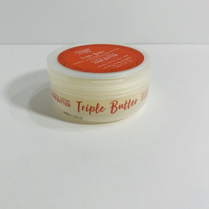 Cocotique Beauty Box September 2019 - Hawaiian Silky Collection Triple Butter Hydrate & Define Hair Butter Front
