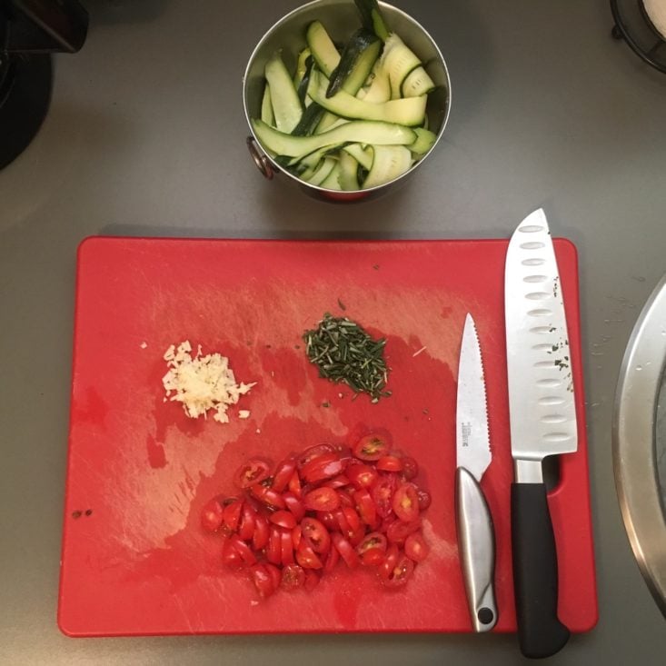 pizza bianca prep work