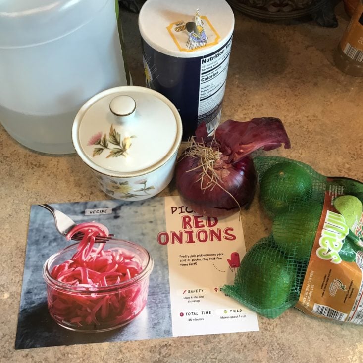 YCC October 2019 red onion ingredients