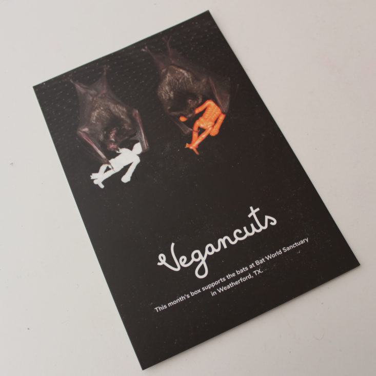 Vegancuts Beauty October 2019 Booklet Front