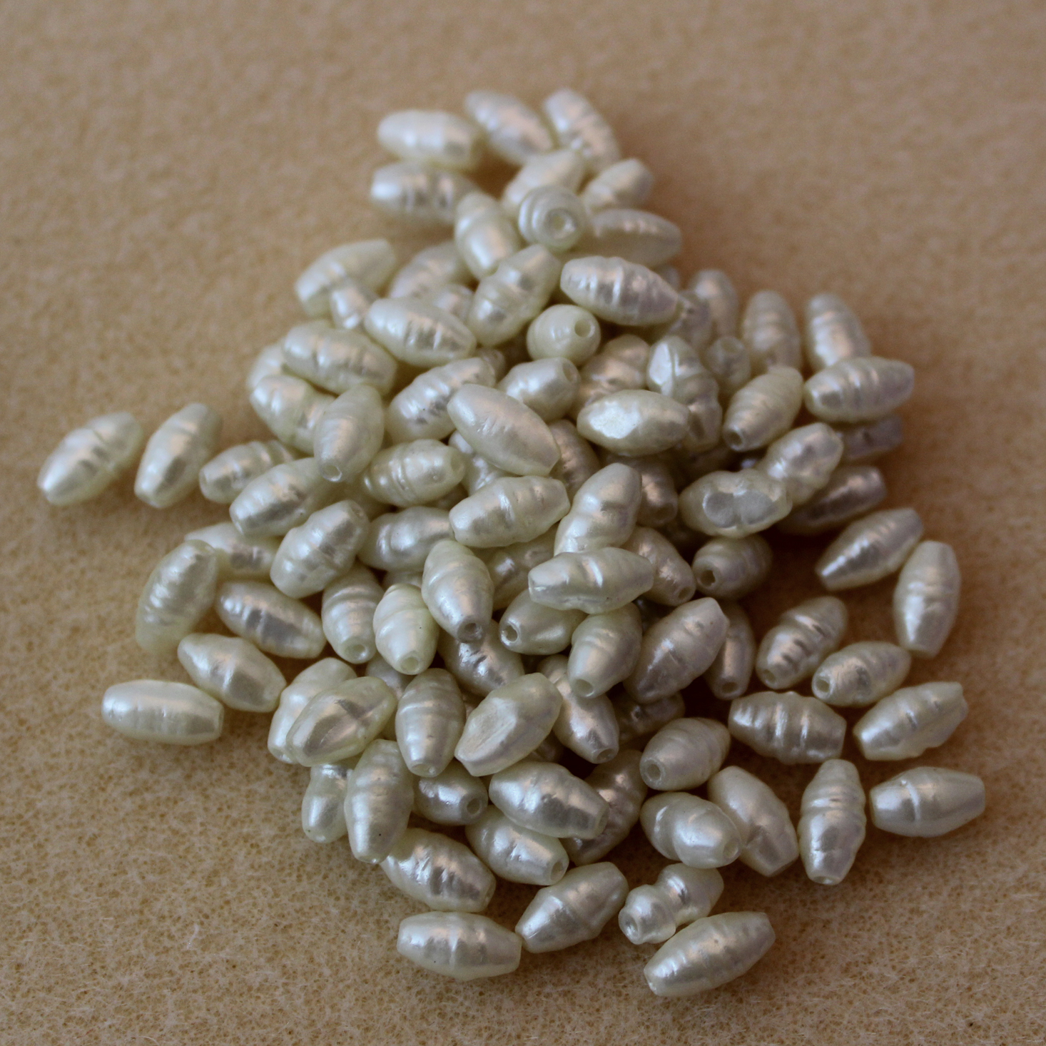 Vintage Bead Box November 2019 Rice Pearls